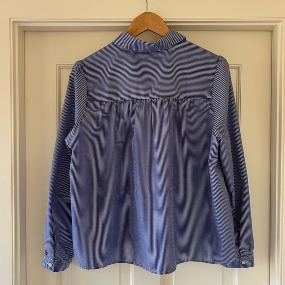 Pomander Place Puff-Sleeve Button-Down Blouse - Picture 7 of 10